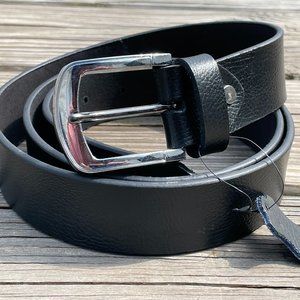 Men Handmade Leather Waistband Casual Jeans Leather Belt